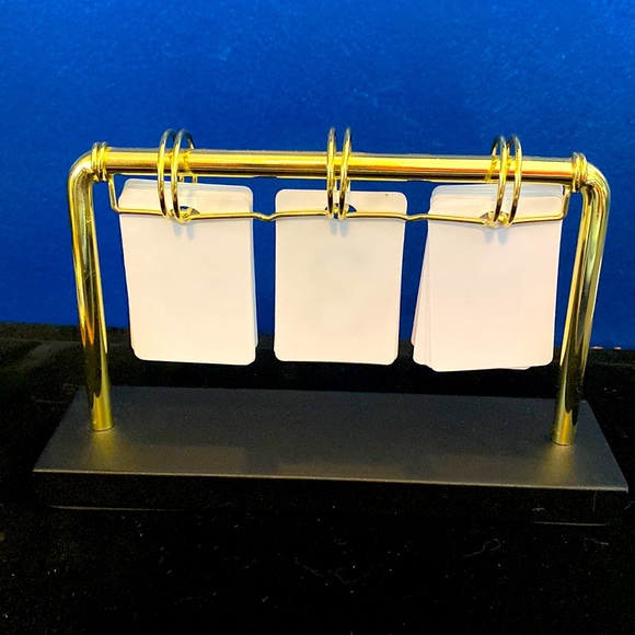 Threshold Office Thresold Target Desk Daily Flip Goldtone Iron